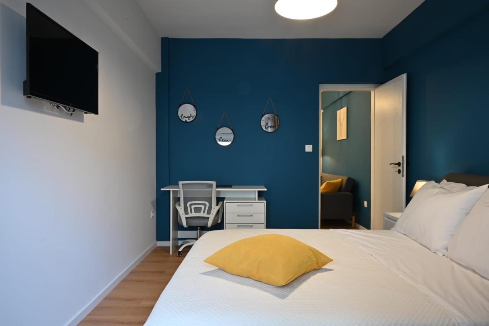 Modern Two Bedroom Apartment At Koukaki Athene Buitenkant foto